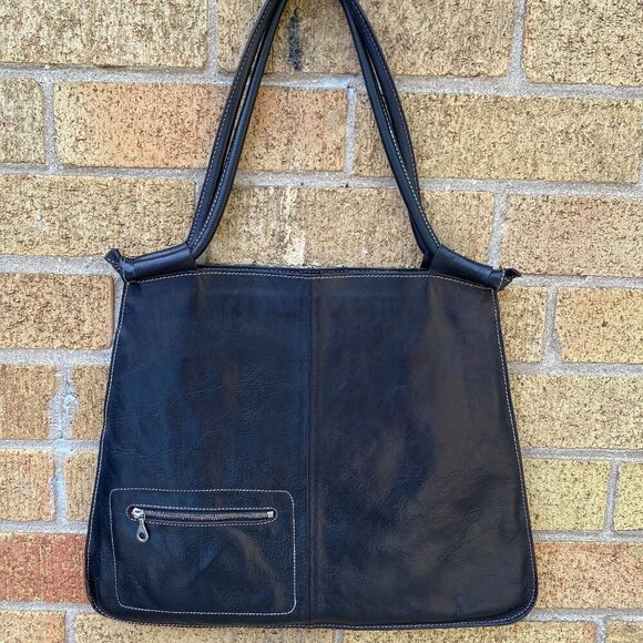 Vintage Christopher Kon Purse Handbag Black - Picture 1 of 10